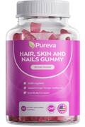 Pureva® Hair Growth Gummies for Men and Women - 60 Count